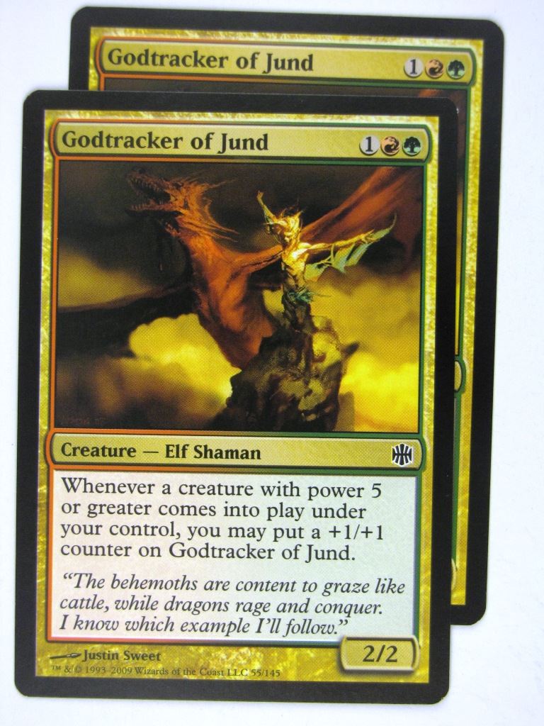 MTG Magic Cards: GODTRACKER OF JUND x2 # 20C96