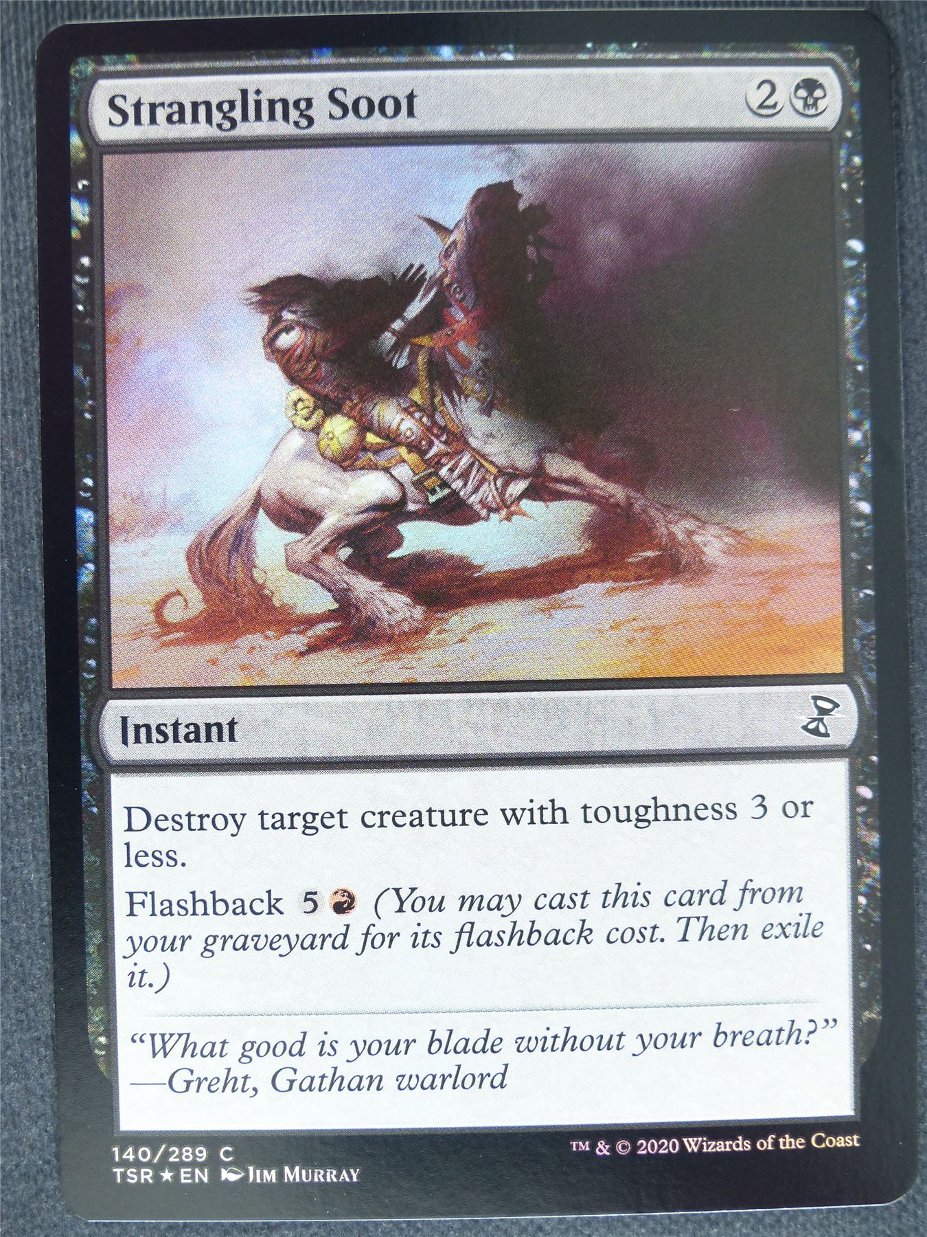 Strangling Soot Foil - Remastered - Mtg Magic Cards #PK