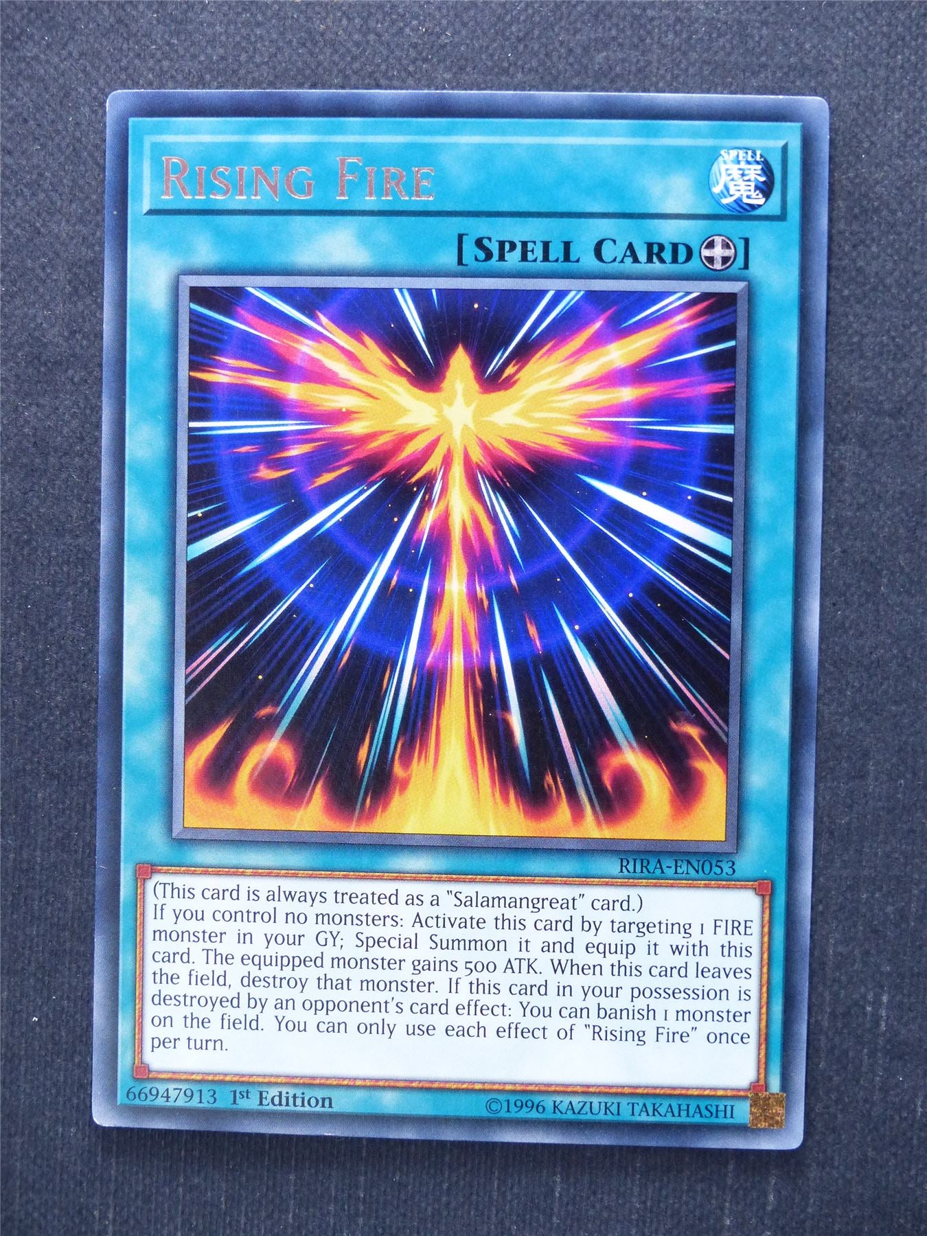 Rising Fire RIRA Rare - 1st ed - Yugioh Cards #MH