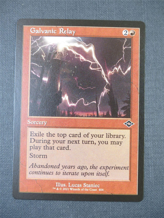 Galvanic Relay Retro Frame - Mtg Card #53A