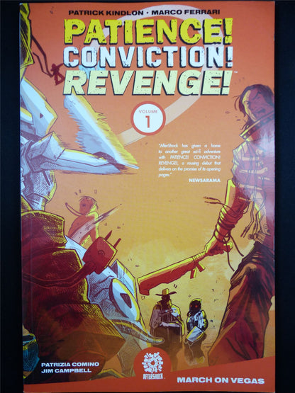 PATIENCE! Conviction! Revenge! Volume 1 - Aftershock Graphic Softback #2VH