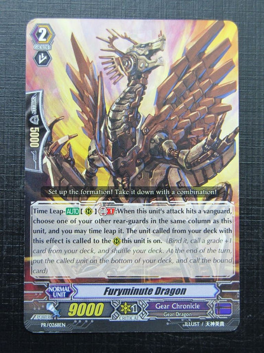 Vanguard Cards: FURYMINUTE DRAGON Promo # 20A29