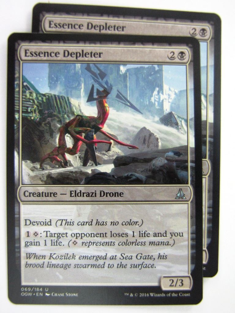 MTG Magic Cards: Oath of the Gatewatch: ESSENCE DEPLETER x2 # 4J68