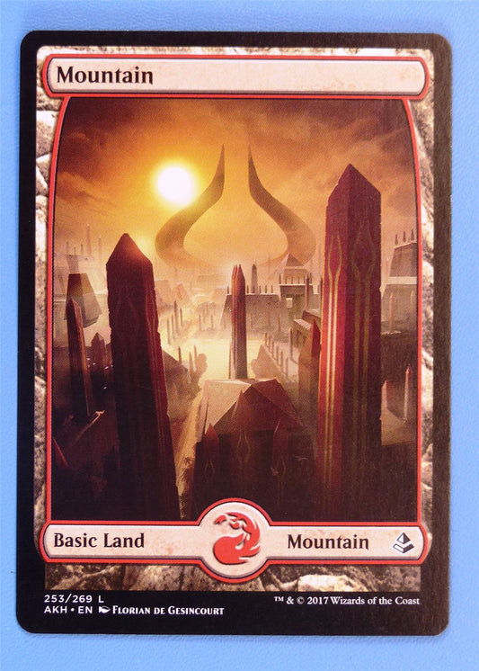 Mountain - Full Art - Mtg Card # 2I30