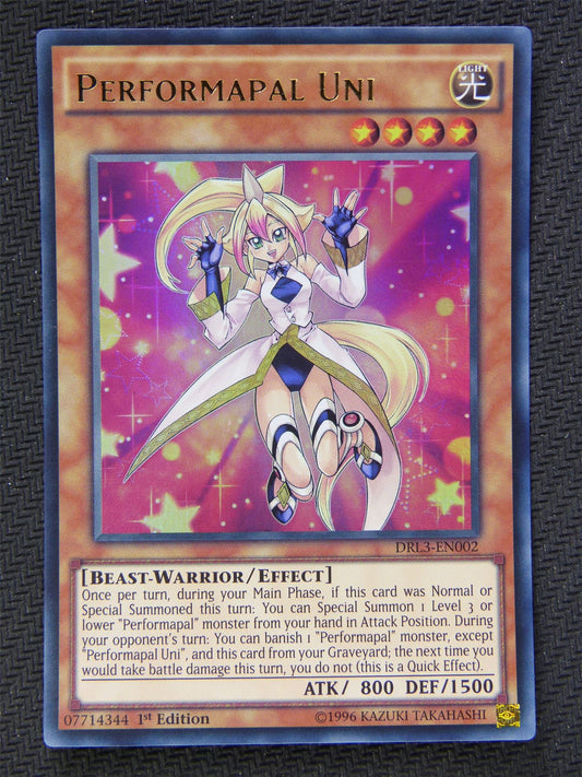 Performapal Uni DRL3 - Ultra Rare - Yugioh Card #661