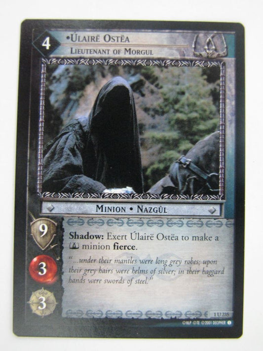 LOTR Cards: ULAIRE OSTEA 1 U 235 # 9E42