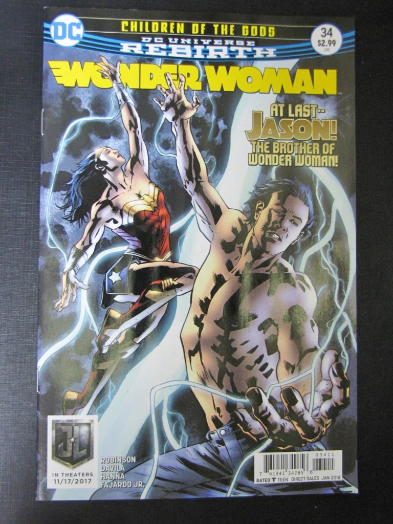 Womder Woman #34 - January 2018 - DC Comic #