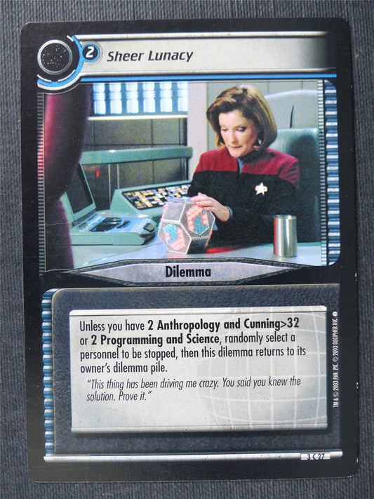 Sheer Lunacy - Star Trek Cards #V5
