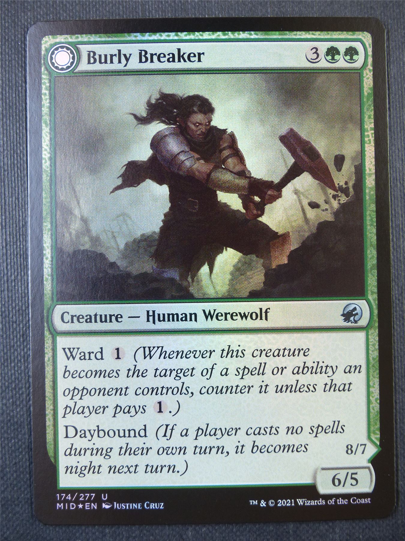 Burly Breaker Foil - Mtg Card #98Y