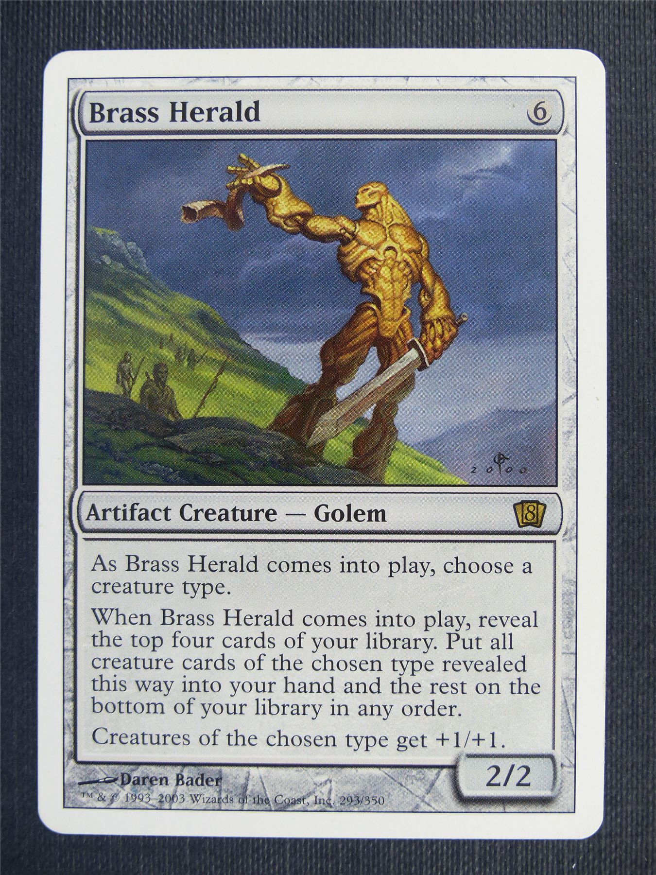 Brass Herald - Mtg Magic Cards #3V1