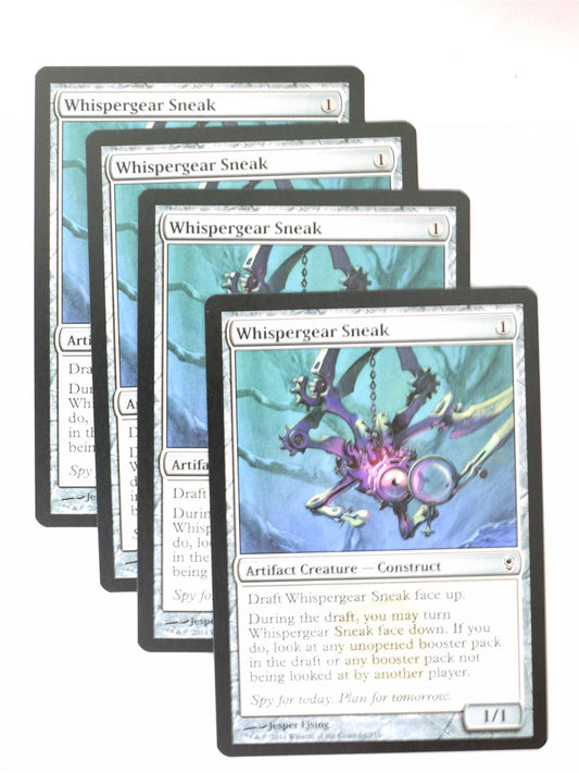 Mtg - Conspiracy - 4x Whispergear Sneak