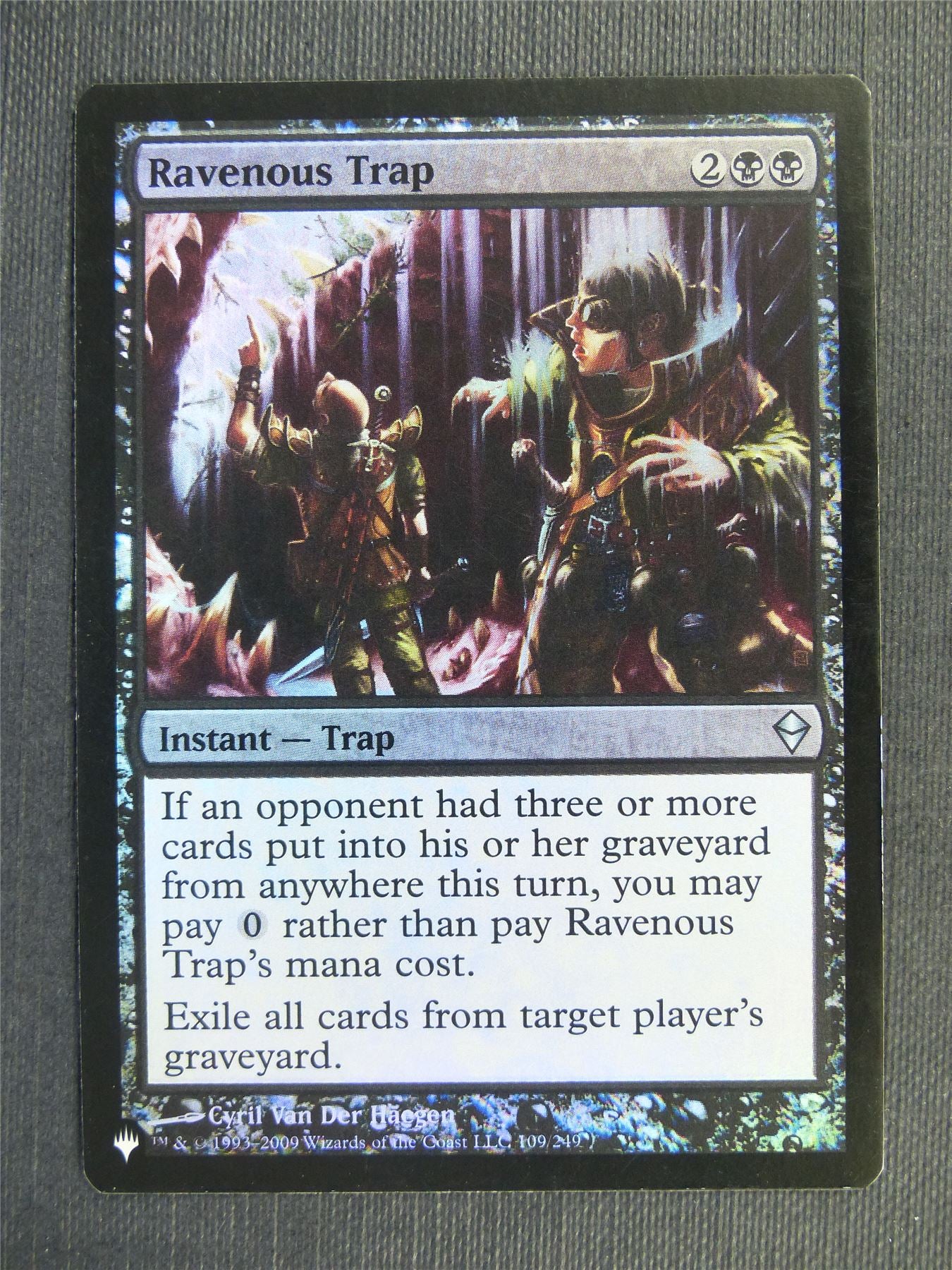 Ravenous Trap Foil - Mtg Magic Cards #4L7