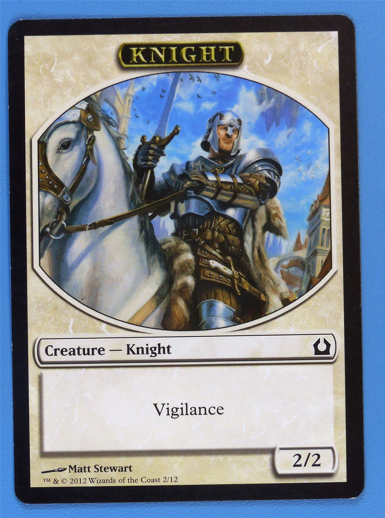 Knight - Tokens - Mtg Card # 2J91