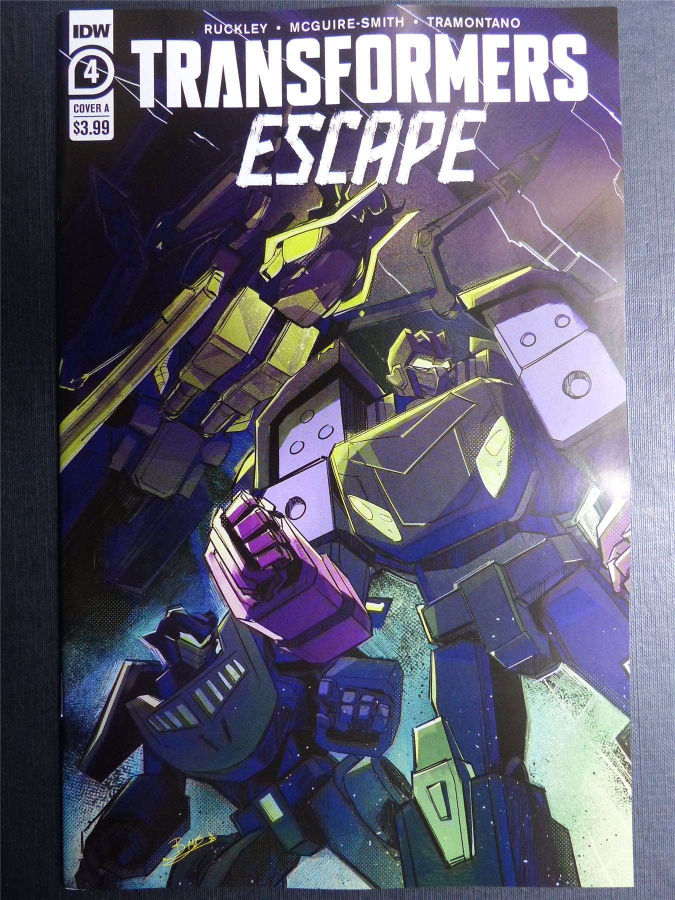 TRANSFORMERS Escape #4 - Jun 2021 - IDW Comics #CT