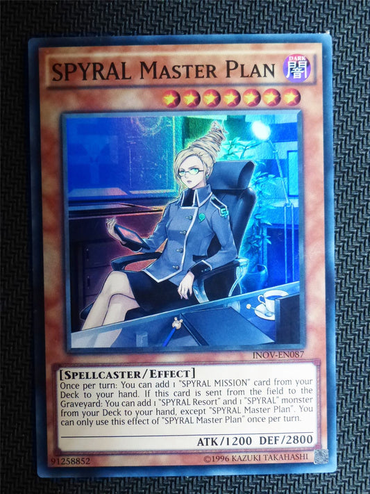 SPYRAL Master Plan - INOV - Super Rare - Yugioh Card # 1E10