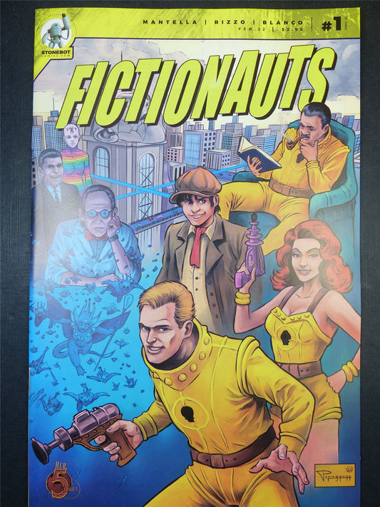 FICTIONAUTS #1 - Feb 2022 - Stonebot Comic #7AE