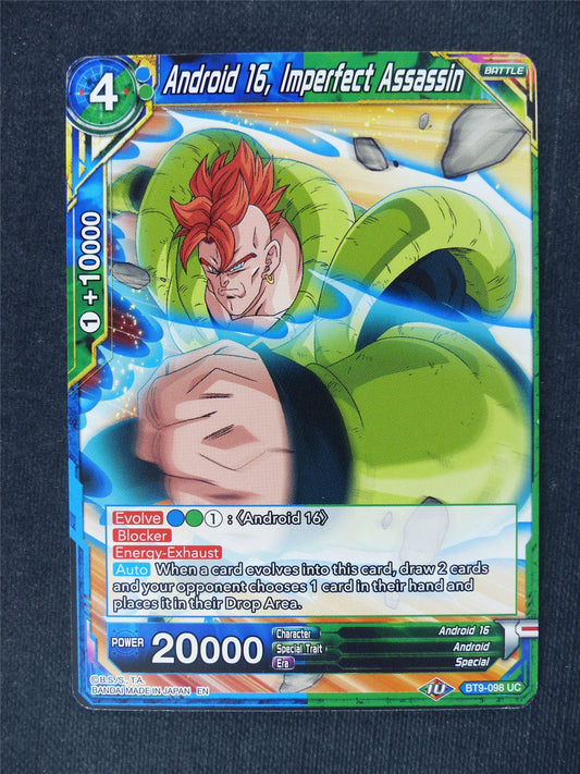 Android 16 Imperfect Assassin - Dragon Ball Super Cards #GD