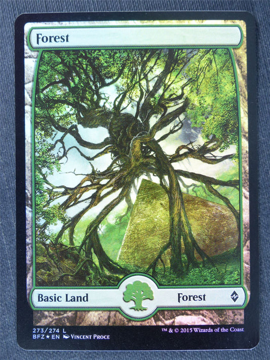 Forest 273/274 Full art Foil - Mtg Magic Cards #YT