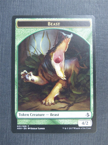 Beast / Oketra's Attendant - Mtg Magic Token Cards #4PP