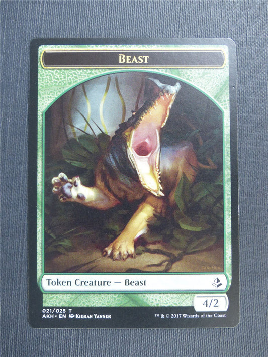 Beast / Oketra's Attendant - Mtg Magic Token Cards #4PP