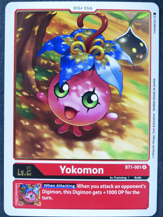 Yokomon BT1-001 R - Digimon Cards #25