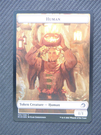 Beast and Human Foil Token - Innistrad - Mtg Card #3HM