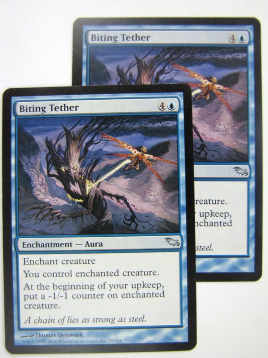 MTG Magic Cards: BITING TETHER x2 # 8F98