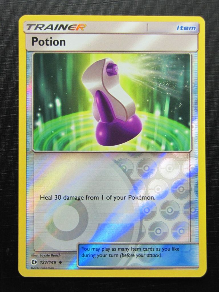 Pokemon Cards: POTION 127/149 REVERSE HOLO # 24J83