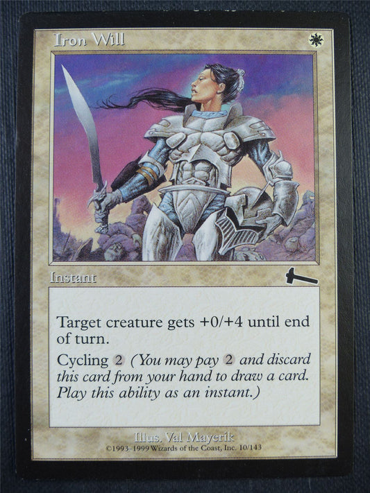 Iron Will - Mtg Card #9EC