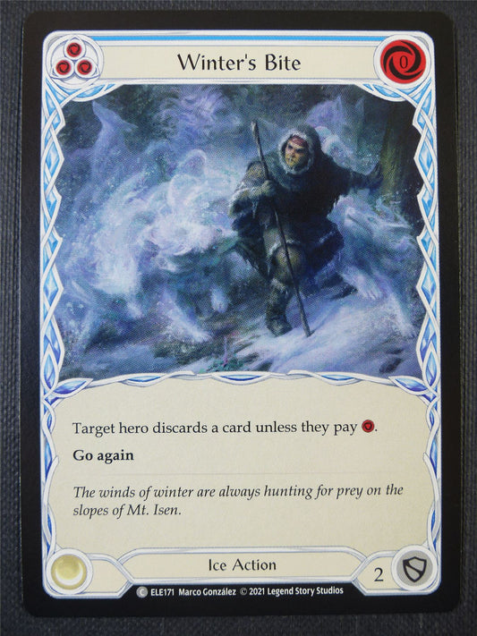 Winter's Bite - Blue - Tales of Aria 1st ed - Flesh and Blood Card #648