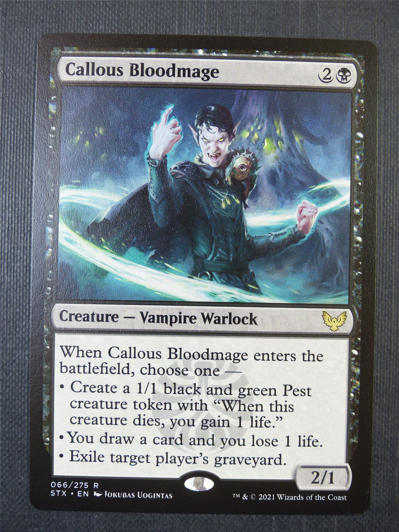 Callous Bloodmage - Mtg Card #8VC