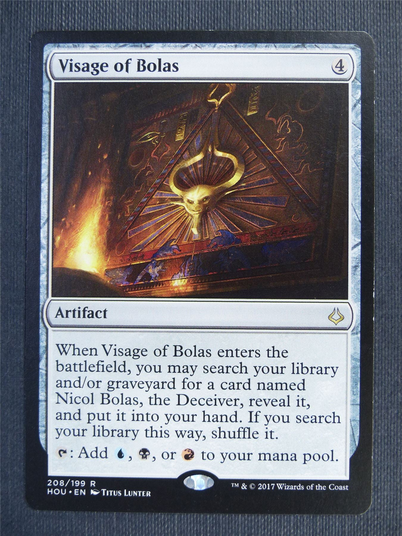 Visage of Bolas - Mtg Magic Cards #3V9