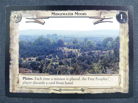 Midgewater Moors 1 U 333 - LotR Cards #2WS