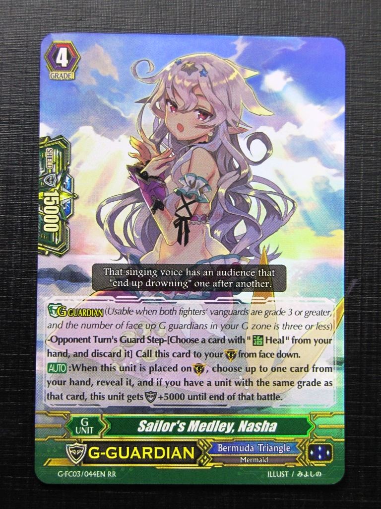 Vanguard Cards: SAILOR'S MEDLEY NASHA G-FC03 RR # 29J62