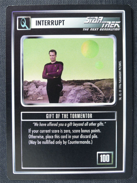 Gift of the Tormentor - NG - Star Trek Cards #YO
