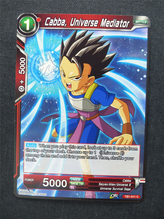 Cabba Universe Mediator - Dragon Ball Super Cards #AN