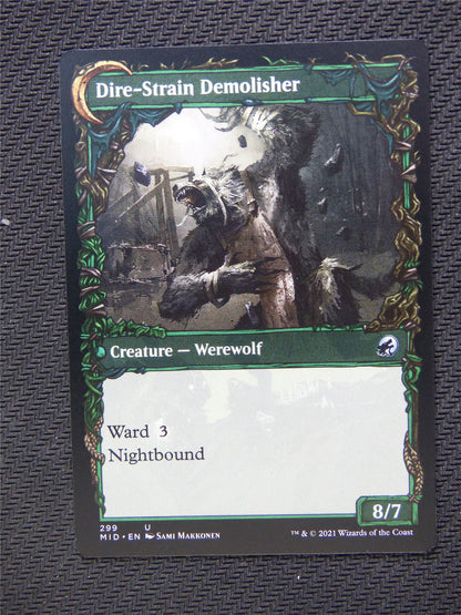 Burly Breaker Dire Strain Demolisher  Showcase - Innistrad - Mtg Card #3MK
