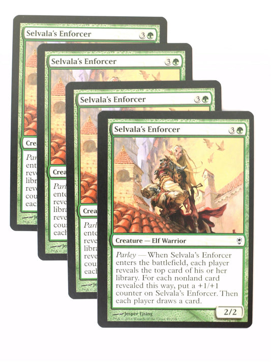 Mtg - Conspiracy - 4x Selvala's Enforcer