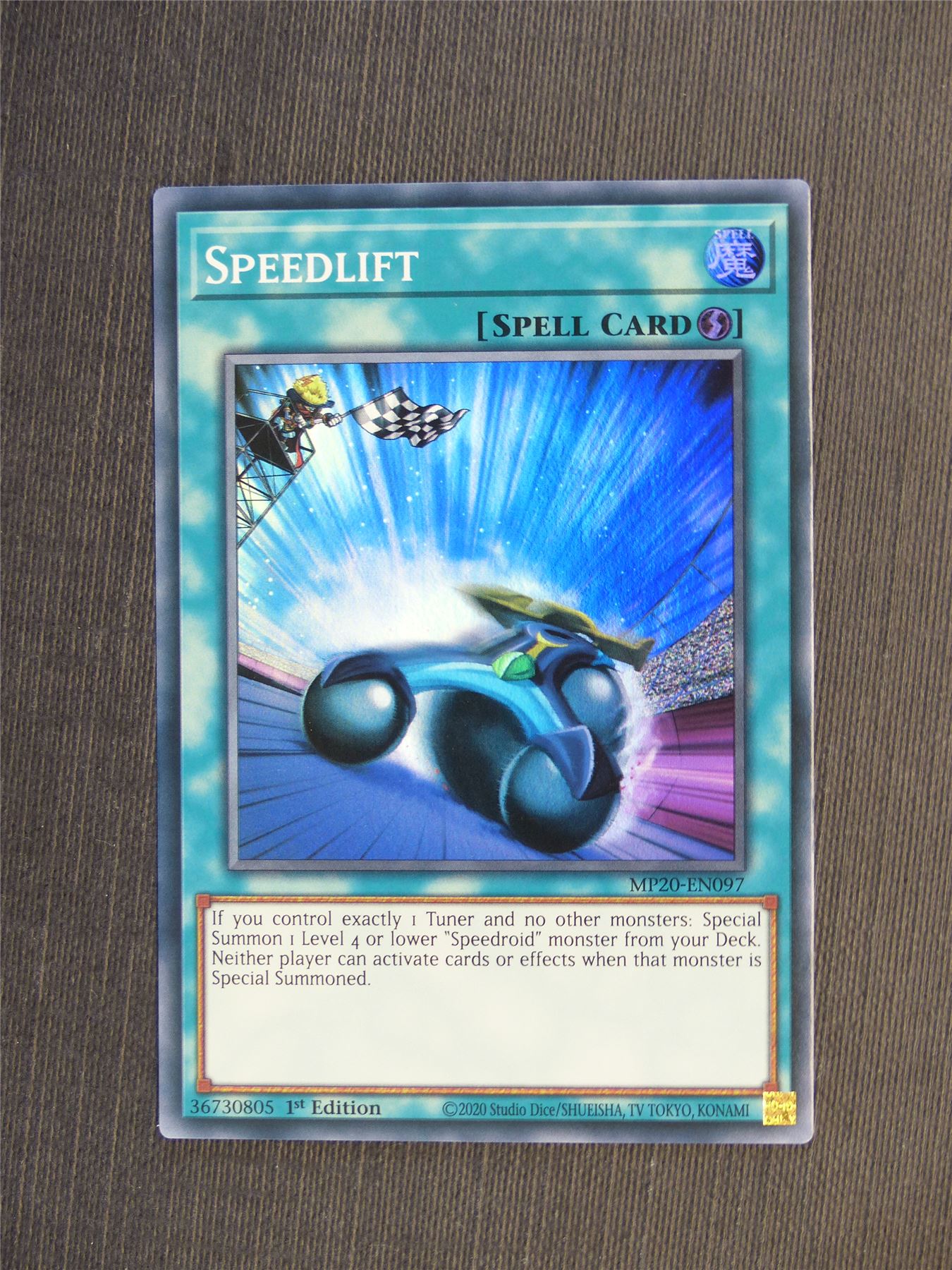 Speedlift MP20 Super Rare - 1st ed - Yugioh Cards #5IR