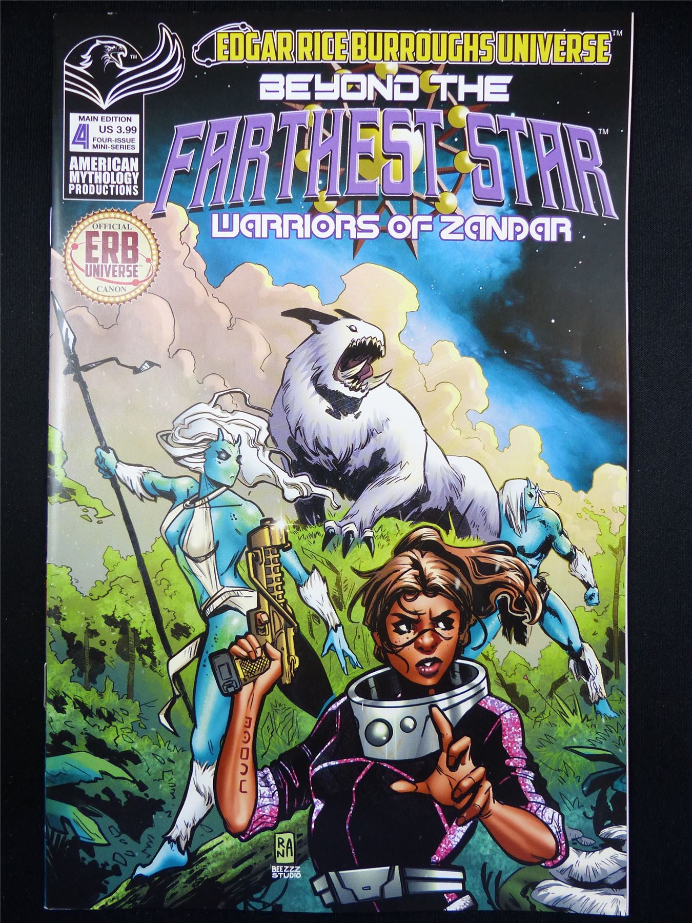 BEYOND the Furthest Star: Warrior of Zandar #4 - Jan 2023 Mythology Comic #1TC