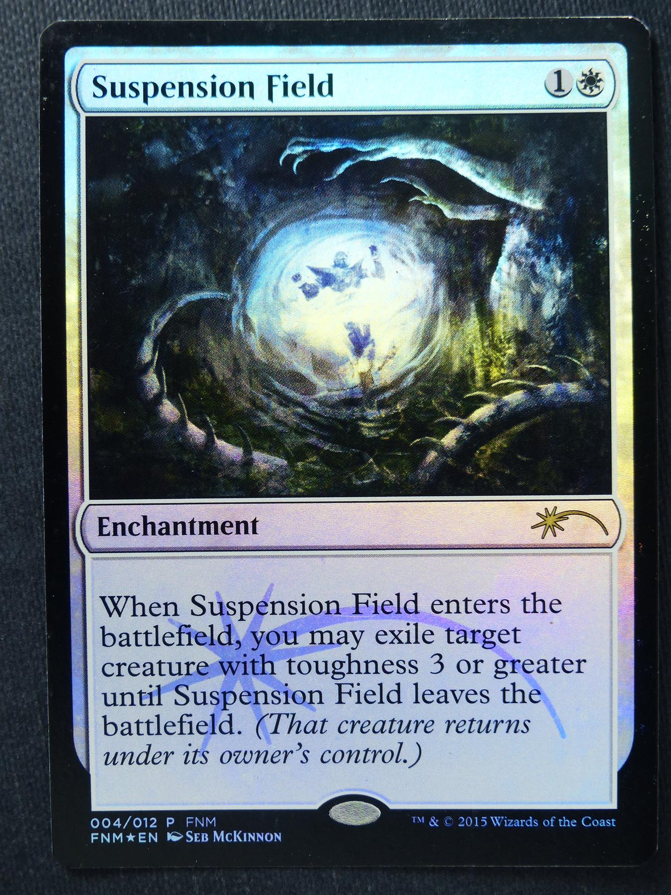 Suspension Field Promo Foil - Mtg Magic Cards #M0