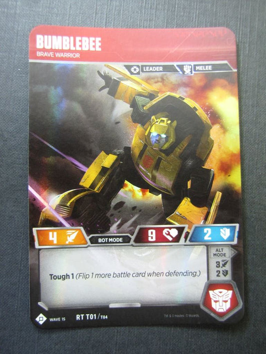 Bumbleebee RT T01/T04 - Foil - Transformers Cards # 4J5