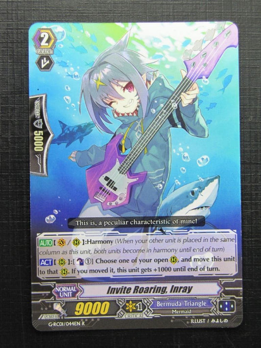 Vanguard Cards: INVITE ROARING, INRAY G-RC01 R # 26E22