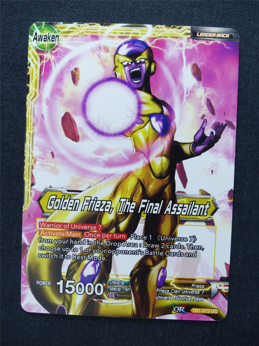 Golden Frieza The Final Assailant - Dragon Ball Super Cards #A7