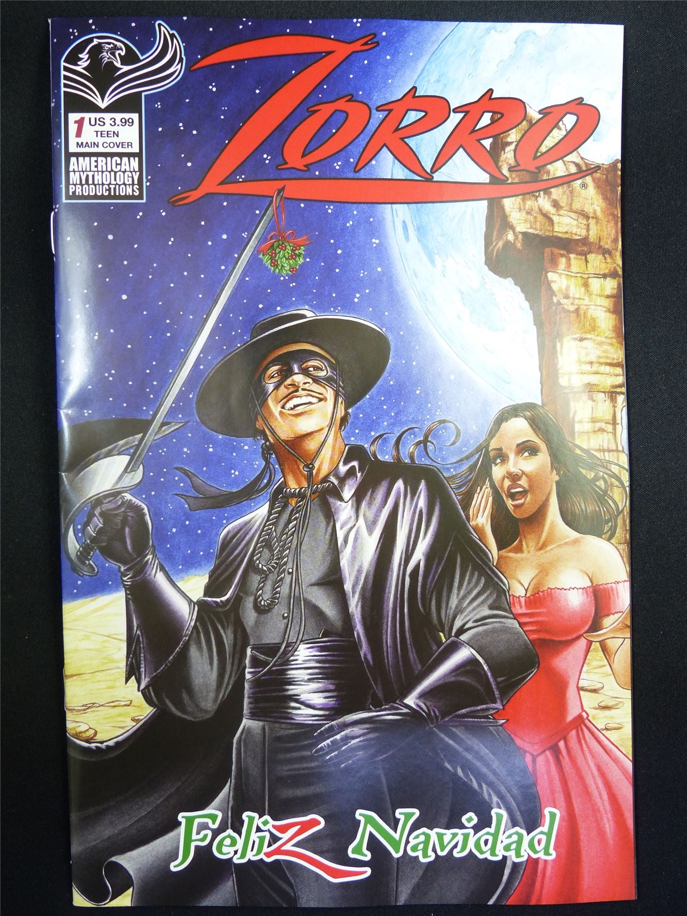 ZORRO: Feliz Navjdad #1 - Dec 2022 - Mythology Comics #16Q