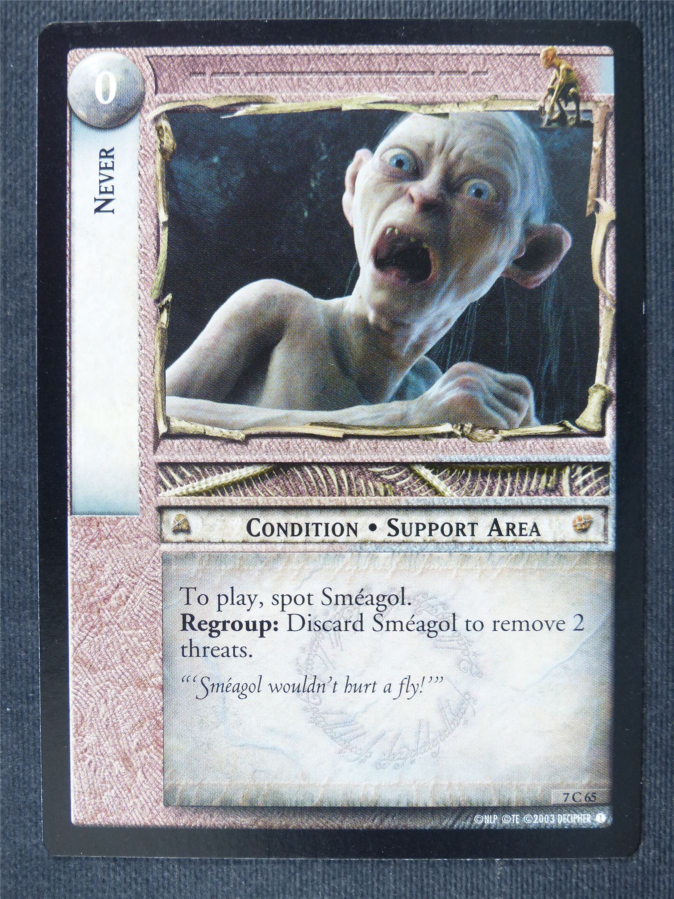 Never 7 C 65 - LotR Cards #3JH