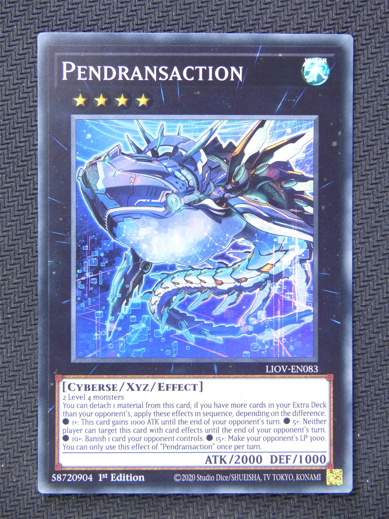 Pendransaction LIOV Super Rare - Yugioh Card #5HX