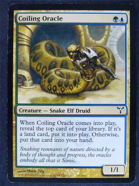 Coiling Oracle played - Mtg Magic Cards #KQ