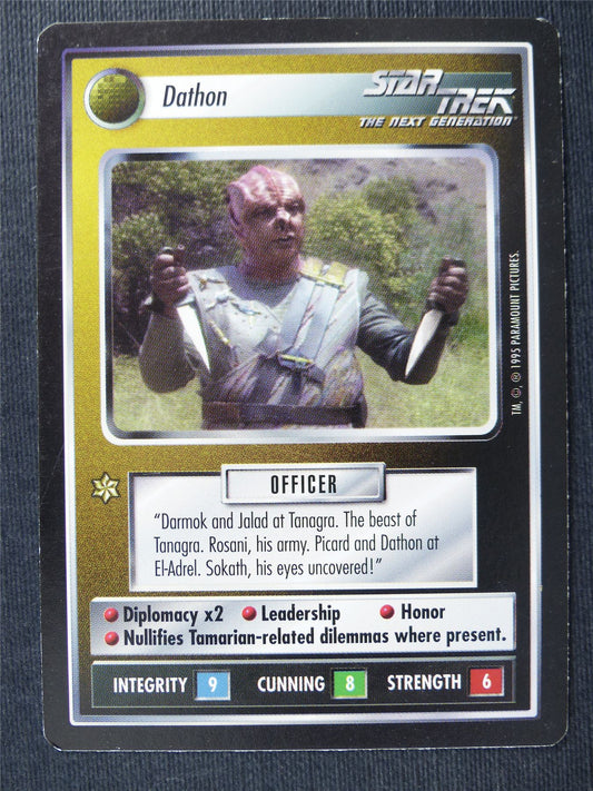 Dathon - NG - Star Trek Cards #TH