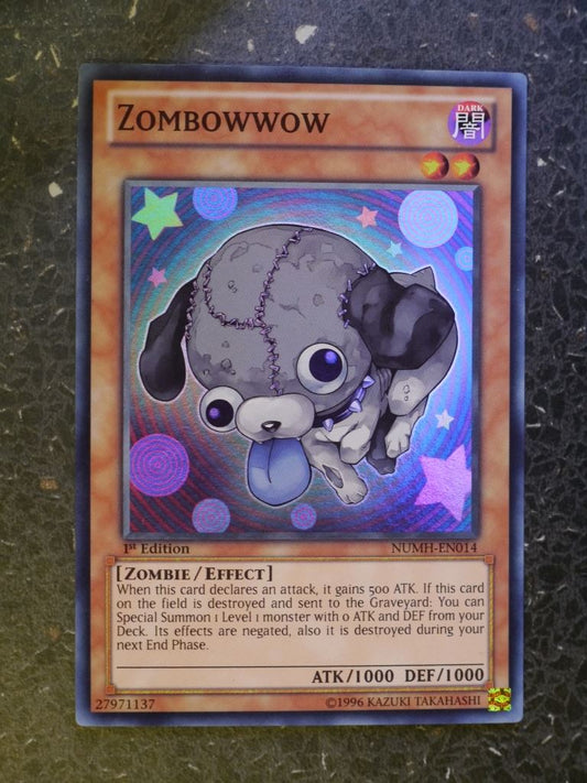 Yugioh Cards: ZOMBOWWOW NUMH SUPER RARE # 3B43